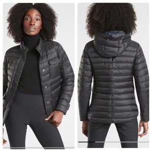 NWT Athleta Pulse Reversible Down Jacket